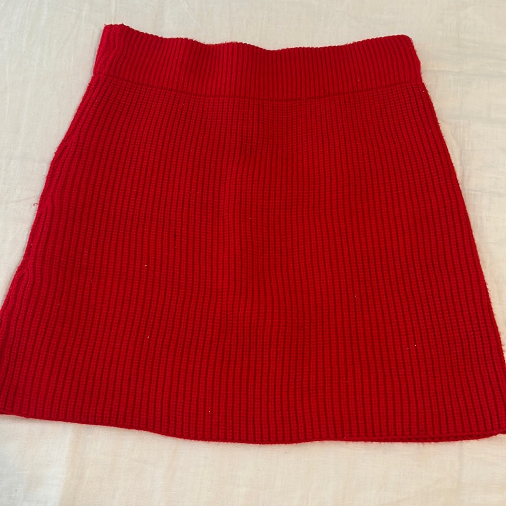 ZARA MINI KNIT SKIRT